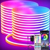 segrass LED neon Lights Strip 132FT,DC 24V RGB LED neon