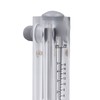 Liquid Flowmeter Panel Type Acrylic Transparent Adjustable Fluid Flow Meter