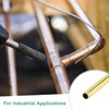 M METERXITY 3 Pack 300mm Brass Round Tube, 1.8mm OD