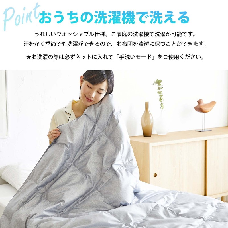 Showa Nishikawa Down Comforter Set of 2, For Spring, Summer,