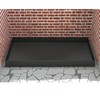 Flehomo Adjustable Fireplace Tray, Expandable Ash Pan for Ash Collection,