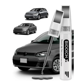 Platinum Gray Metallic LD7X/2R Touch Up Paint Pen for VW Exact Color Match Car Chip and Scratch Repair for Volkswagen Tiguan Atlas Jetta Golf Taos