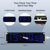 NPHMbM Digital Clock with Seconds,Desk Clock Digital,Atomic NTP Clock with