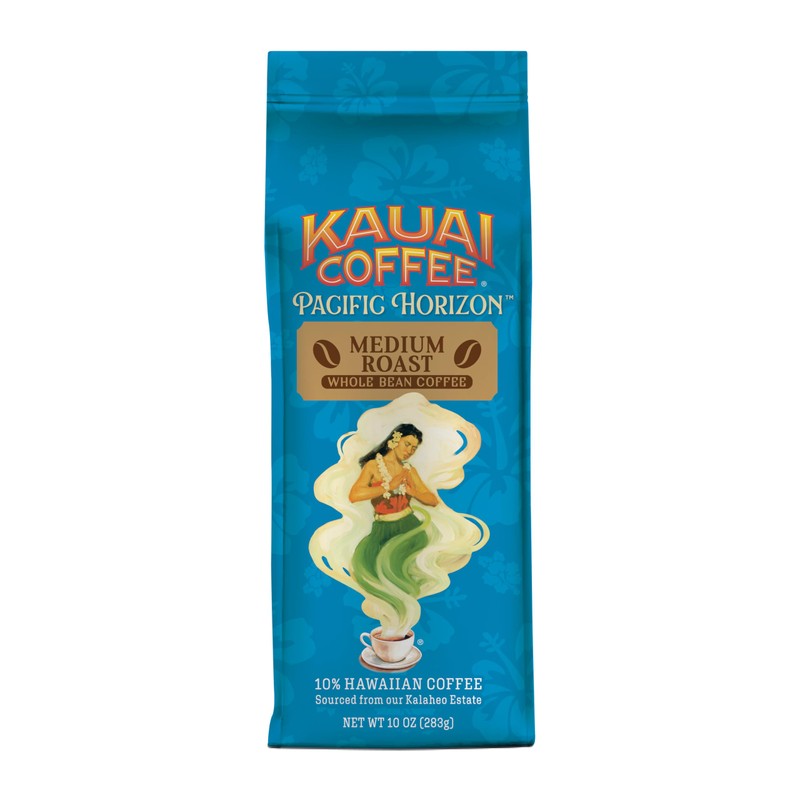 Kauai Coffee Whole Bean Coffee – Smooth, Non-Bitter Pure Arabica