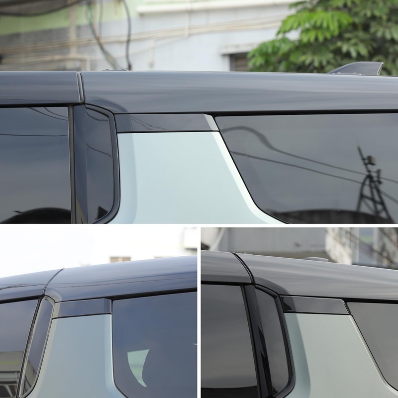 for Hummer EV Accessories Exterior Rear Window C Pillar Molding
