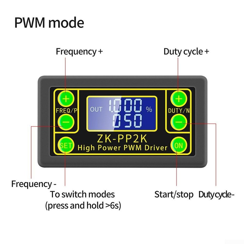 SPORTARC ZK-PP2K High Performance Function Signal Generator, PWM Dimming Motor