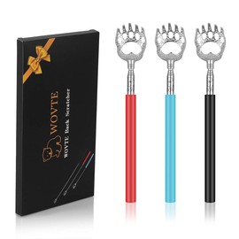 WOVTE Telescopic Portable Stainless Steel Set of 3