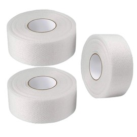 White Soft Fabric Cloth Microporous Breathable Medical Adhesive Tape 1" x 10 Yards (Pack of 3)