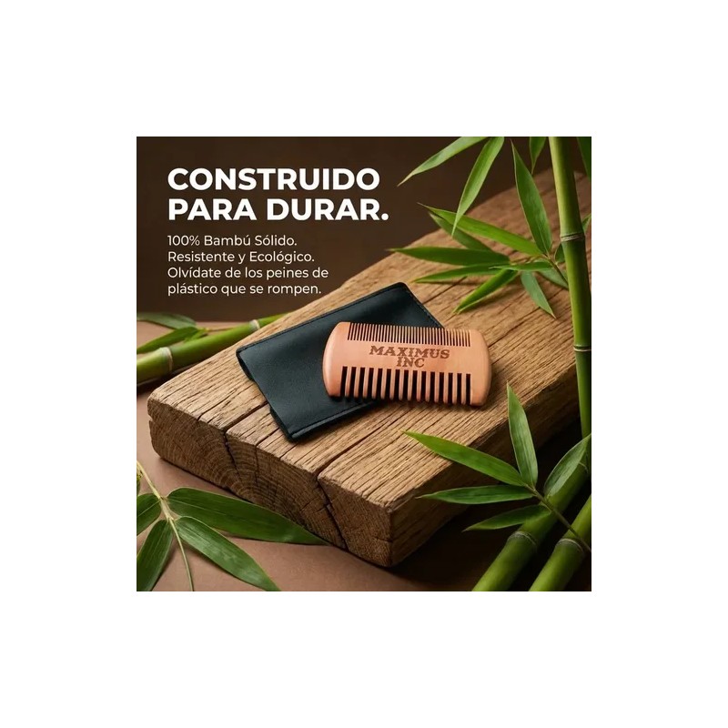 Peine De Barba Y Bigote Funda Para Barba Bigote Y