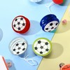 HOVUK® White Football Design Light Up Responsive Yoyos, Stable and