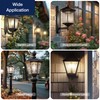 FLSNT Dusk to Dawn Outdoor Sensor LED Edison Bulbs, 4W