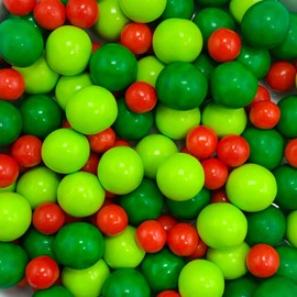 Sixlet and Sugar Pearl Christmas Sprinkle Mix (1 lb pkg)