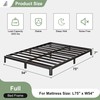 Lutown-Teen 7 Inch Low Profile Full Size Bed Frame with