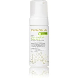 GOLDFADEN MD Detox Limpiador facial aclarante AHA | Purificante con ácido glicólico, ácido láctico y nuestro complejo desintoxicante TM | 4 fl oz