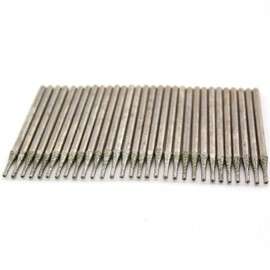 ILOVETOOL Lapidary Diamond Drill Bits 1.2mm Carving Burrs for Stone Pack of 30Pcs