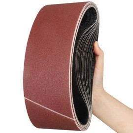 STEBRUAM Sanding Belts 100 x 610 Grit 180 Pack of 12