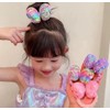 [VOKLLIYU]ヘアゴム 子供 1本セット おしゃれ 可愛い カラフル 花 リボン 蝶結び キッズ