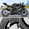 Autodomy Pack 6 Units Wheel Rim Stickers Desing Sport |