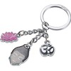 Troika unisex keychain, Buddha