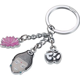 Troika unisex keychain, Buddha