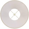 Imperial Shade Taupe Large Bell Lamp Shade 7" Top x
