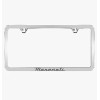 MASERATI Chrome Slimline License Plate Frame