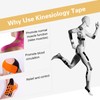 Pre-Cut I Kinesiology Tape, Elastic Sports Tape Used to Prevent