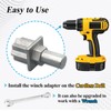 Ebrmeiwo 7431 Sailing Cordless Drill and Winch Adapter, Convert to