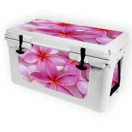 MightySkins (Cooler Not Included) Skin Compatible with RTIC 45 Cooler (2017 Model) - Flowers | Protective, Durable, and Unique Vinyl Decal wrap Cover | Easy to Apply | Made in The USA
