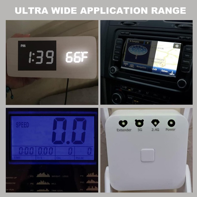 4 Sheets LED Blackout Sticker, 4 Stickers Block 80%/100% Dimming
