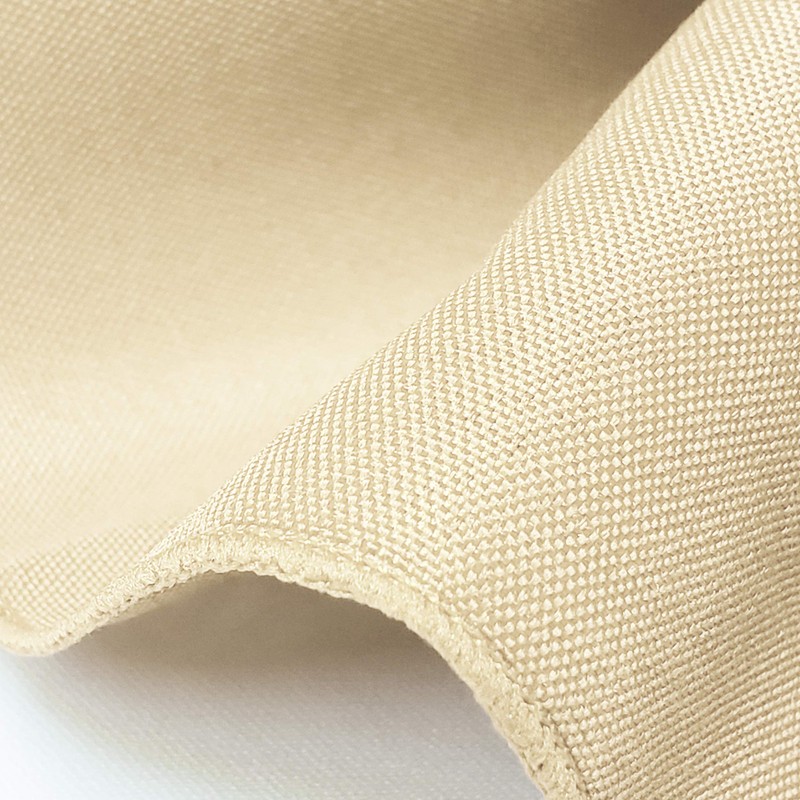 TableLinensforLess 6ft Round Polyester Tablecloth Sand