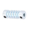 6mm Worm Gear Shaft D Hole Stainless Steel 1.5 Modulus