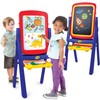 Crayola Qwikflip 2-Sided Kids Easel – 360° Rotating Magnetic Whiteboard