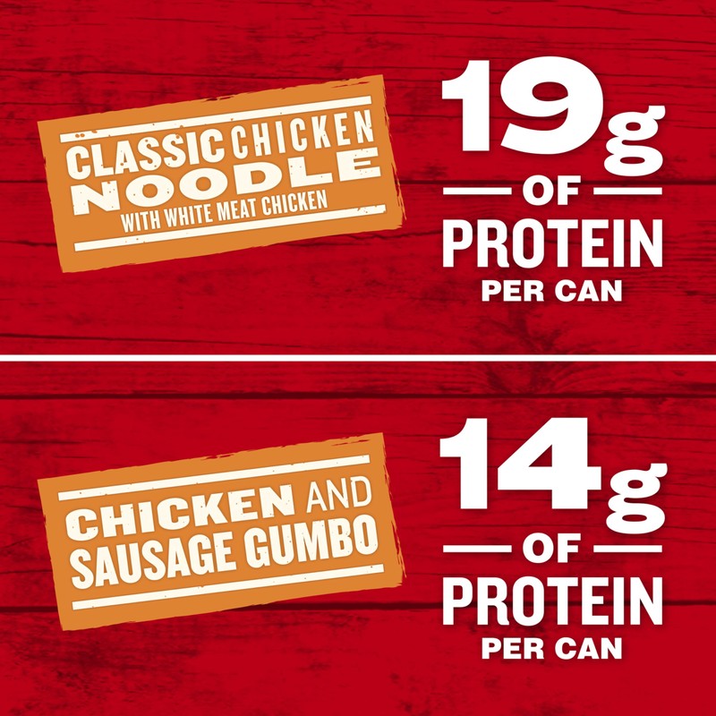 Campbell's Chunky Soup, Classic Chicken Noodle Soup and Chicken and