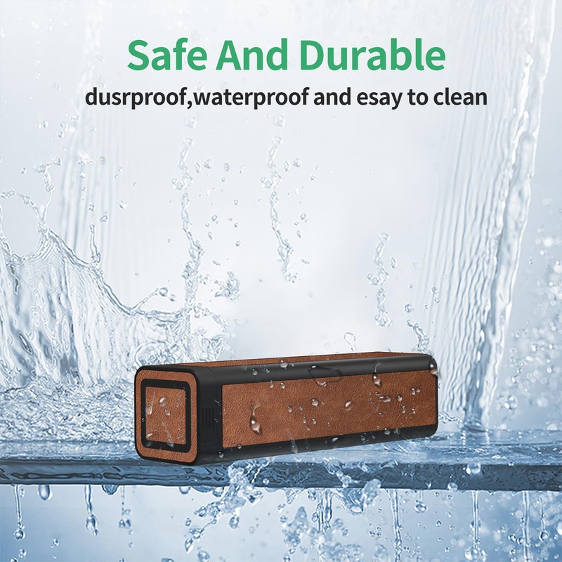 TOMSKYE Pull-Out Pill Case, Premium Leather Portable Pill Case, Dustproof,
