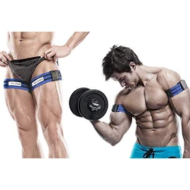 BFR Bands PRO Blood Flow Restriction Bands - Set of 2, Arms and Legs Occlusion Training for Men and Women - Workout Equipment