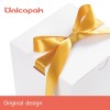 UnicoPak 10 Pack 4x4x4 Small Gift Boxes, White Gift Boxes