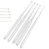 G.S Set of 5 Buck Ear Curettes Straight Sharp #