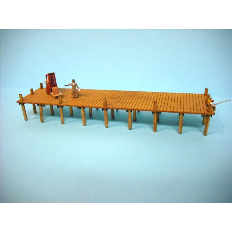 Train Time Laser N Scale Laser Cut Wharf Dock Kit