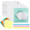 Briartw Cookie Stencil Storage Binder for Storage 6x6 inch Stencils,Die
