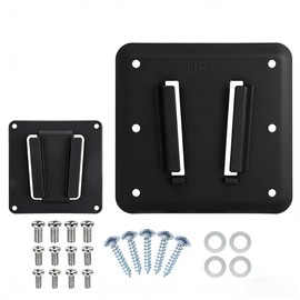 RV TV Mount for Camper, Anti-Rust Quick Release Wall Mount TV Bracket-Plastic Polymer, VESA 100x100mm for Screens up to 43 inches & 30 lbs Low Profile Wall Bracket for Camping, Movie Night,Truck