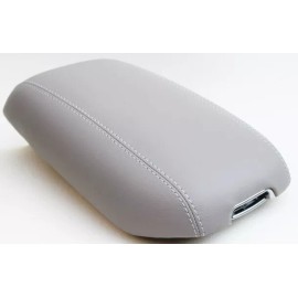 Kar Designers Vinyl Gray Center Console Armrest Cover Fits 14-18 Kia Sorento