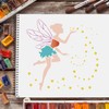 FINGERINSPIRE Elf & Star Drawing Stencils, Painting Stencils, 30 x