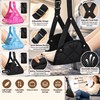 Adjustable Airplane Footrest for Comfortable Travel – Portable Dacron Foot