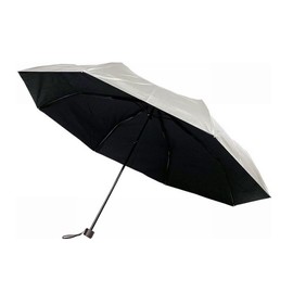 UVION 3996 Men's Parasol, Sun or Rain, Silver Coating, 99% or More UV Protection, Light Shielding Rate, Over 10°, Large Umbrella, 23.6 inches (60 cm)