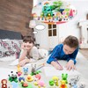 70Pcs Animal Erasers for Kids Desk Pets, 3D Take Apart
