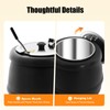 10L Stainless Steel Soup Pot with Adjustable Temperature, 400W Kitchen