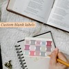 Tabanzhe Bible Tabs 75PCS Bible Tabs Index Stickers for Women