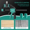 GRENPRO 8-Pack Bar Clamps for Woodworking, 12" and 6" Bar
