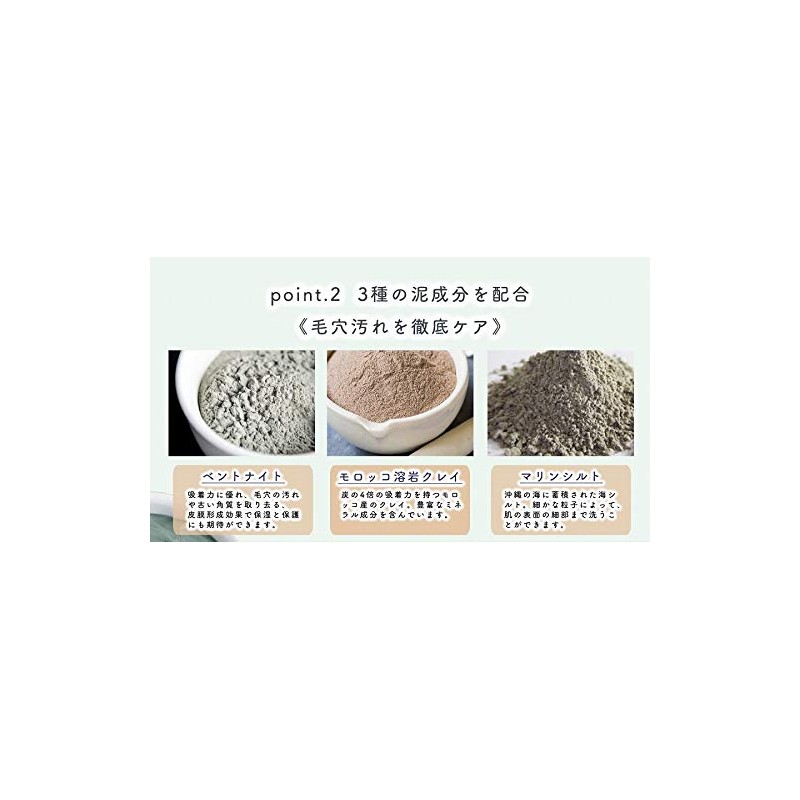 Doro Rich Clay Soap (Mud Foam Face Washing), Large Capacity,
